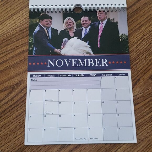 3/$20!💥💥CLEARANCE!!💥💥Donald Trump "Making America Great Again" 2025 Calendar - Picture 12 of 14